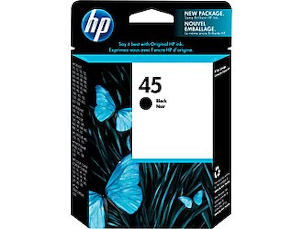 m Zdj�cie produktu: Ink.náplň HP51645A, černá, 42ml, č.45 Ø
